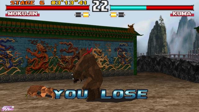 Tekken 3 (PS1) | Mokujin | Arcade mod | HD 1440p смотреть онлайн