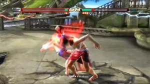 Tekken 6 Xiaoyu(Chun-Li Barefoot) Vs Zafina