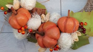 Тыква из пеноплекса