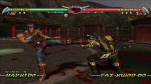 Mortal Kombat Deception : Scorpion Arcade Playthrough