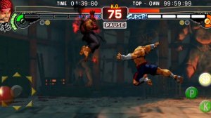 Street Fighter 4 Android Gameplay all Fighter