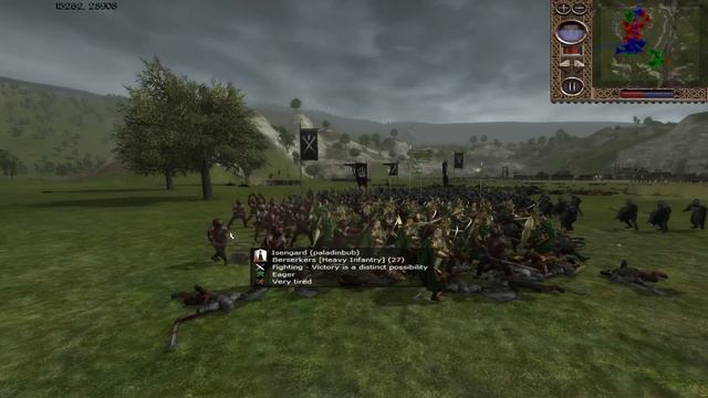 BATTLE AT ARGONATH - Third Age Total War Gameplay смотреть онлайн