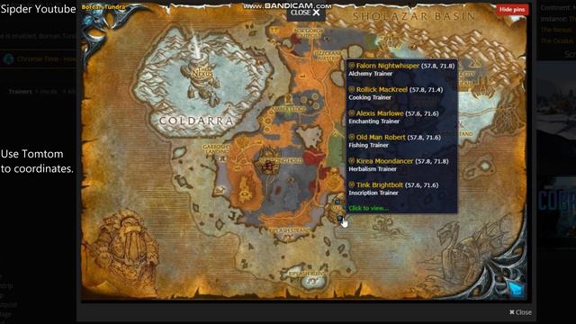 Borean Tundra Herbalism Trainer WoW смотреть онлайн