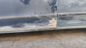 Подготовка и покраска авто в гараже (1 часть)