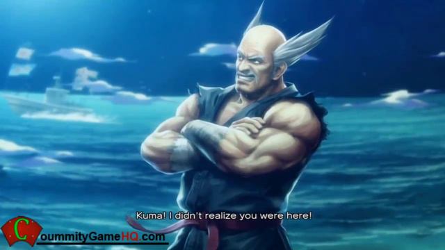 Street Fighter X Tekken - SFXT Heihachi and Kuma Prologue Story Intro [60 Fps HD] смотреть онлайн