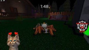 ПОБЕГ ОТ ПАУКА В ОГРОМНОМ ДОМЕ РОБЛОКС (ROBLOX SPIDER) Весёлый Кот