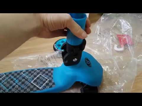 Самокат Tech Team Cosmic Pro 2018 года Видеообзор. смотреть онлайн