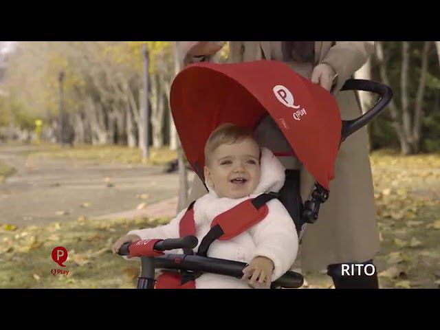 QPlay Rito складной велосипед Варианты использования Видеообзор. смотреть онлайн