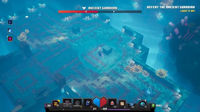 HOW TO DEFEAT HIDDEN DEPTHS DLC FINAL BOSS - Minecraft Dungeons смотреть онлайн