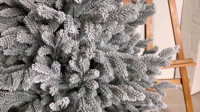 Искусственная елка Уральская, заснеженная, хвоя ЛИТАЯ 100%, 180 см   ЕУРАЛЗ18