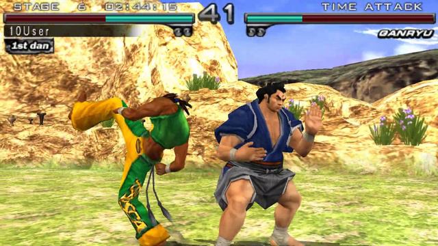Tekken: Dark Resurrection Time Attack - Eddy Gordo (PPSSPP) смотреть онлайн