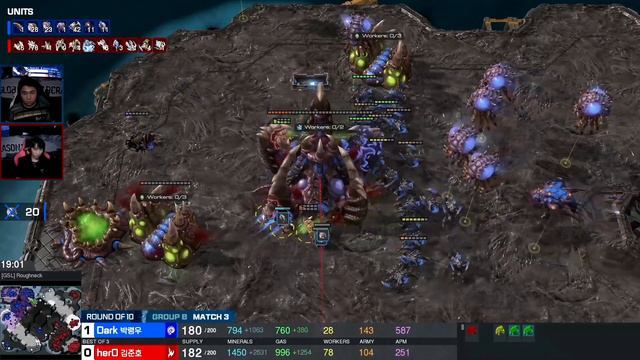 [2022 GSL Season 1] Dark (Z) vs. herO (P) | Группа B | Матч 3 | Ro.10 смотреть онлайн