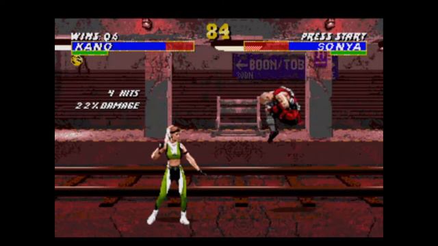 Kano | Tower Walkthrough | Ultimate Mortal Kombat 3 | Sega
