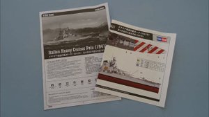 Modellbau - UNBOXING - HobbyBoss 86502 - Italian Heavy Cruiser "Pola" - 1:350.