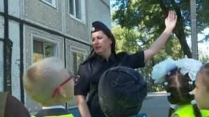 Благовещенских школьников учат правилам дорожного движения на уроках безопасности