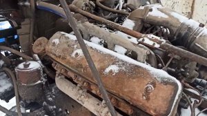 Тестовый запуск двигателя ЯМЗ 238