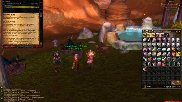 World of Warcraft. Quests - Thalanaar Delivery смотреть онлайн