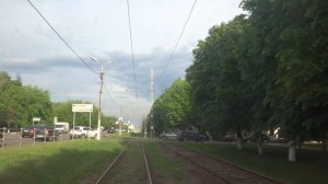 Коломна, трамвай 4, участок Голутвин - Площадь Советская