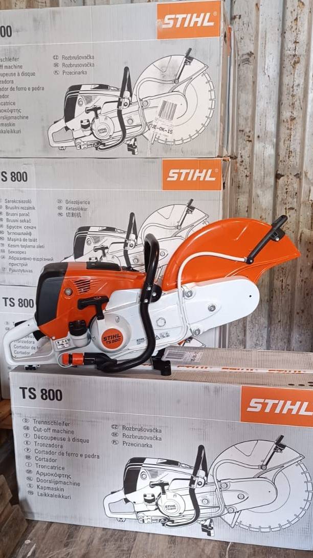 Бензорез Stihl TS800. Что лежит в коробке оригинального бензореза ?