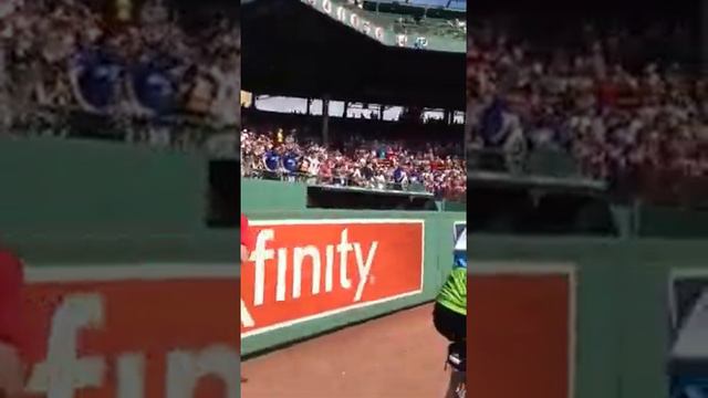 Standing O at Fenway