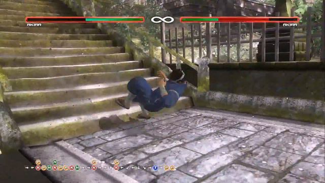 DOA5LR - Akira SPoD combos and environments смотреть онлайн