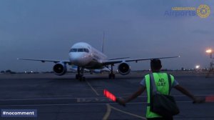 поместите самолет в нужное место