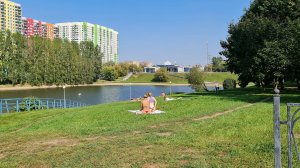 #Мазиловсский #пруд в #Москве. Наземные #остатки #реки #Фильки