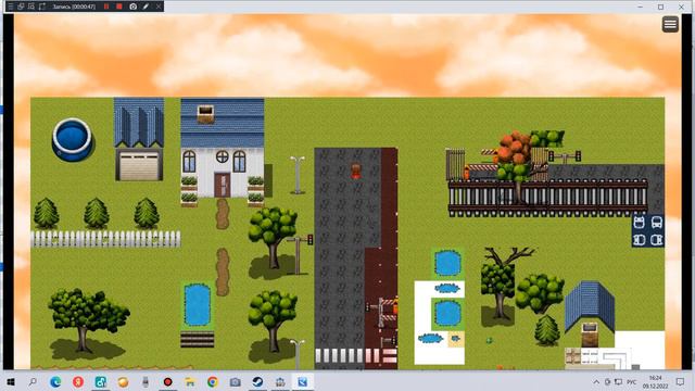 #shorts RPG Maker MZ Распад мира Карта 2