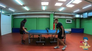 Цыганков Николай против Дмитрия Сергеева. Тула. Академия настольного тенниса 2021 лето настольный т.