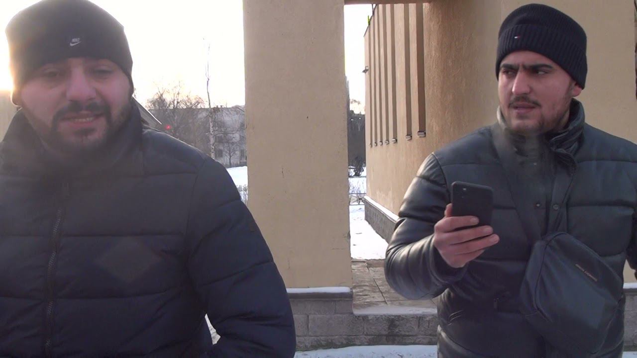 СтоПхам против кавказцев у метро пр. Ветеранов