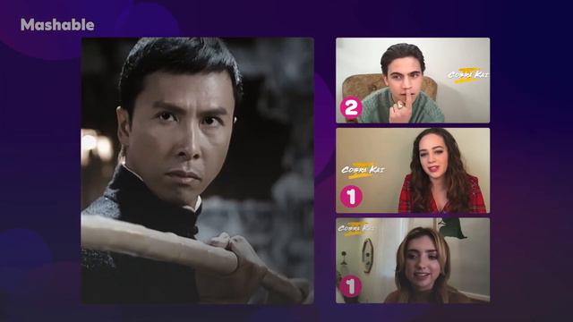 'Cobra Kai' stars Peyton List, Tanner Buchanan and Mary Mouser Compete in Martial Arts Trivia смотреть онлайн