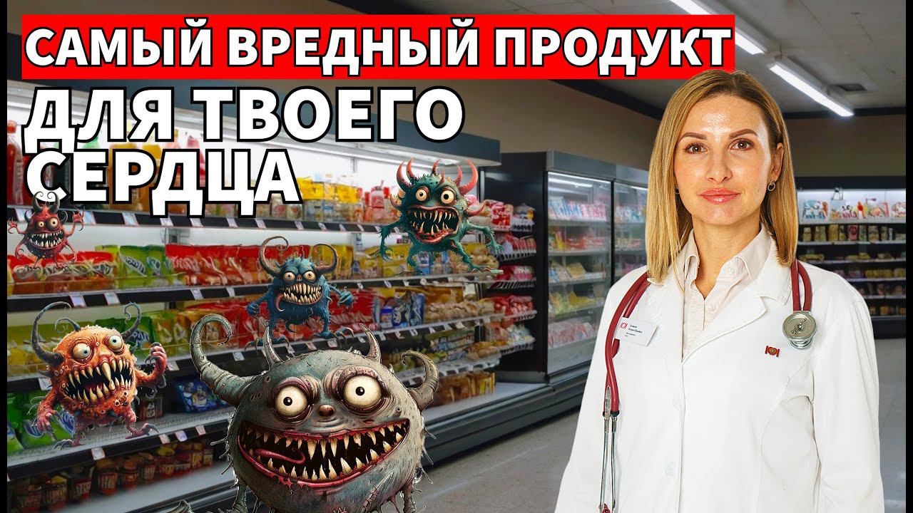 Самый вредный продукт для сердца. Что забивает наши сосуды и убивает нас? смотреть онлайн
