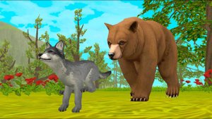 История волчонка Ревущая опасность 1-6 глава  WildCraft