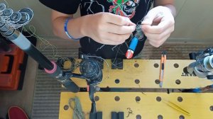 видео отом как я удочку распутывал