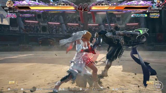Tekken 8 ▰ Jodd (Rank #1 Nina) Vs KEEBEOMEGA (Yoshimitsu) ▰ Ranked Matches! смотреть онлайн