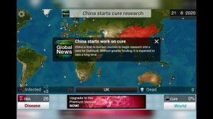 Penyeberan Virus Corona,Berbahaya bagi Dunia!!!- Plague Inc (Android).