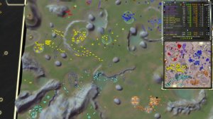 Первая игра Короля после выгорания в Supreme Commander [345]