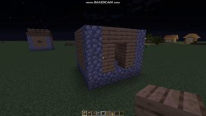 Как построить маленький дом жителя в Minecraft