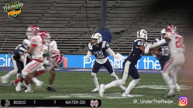 IT WAS A MOVIE  🎥 🔥 #2 Bosco vs #1 Mater Dei | CIF SS D1 Championship | NATIONAL GAME OF THE YEAR