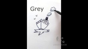 Рисуем корабль и учим английский. Урок 1/