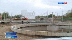 С опережением графика в Майкопе реализуется реконструкция городских очистных сооружений