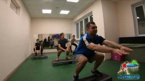 Упражнения на степах. Занятия офп для настольного тенниса.
