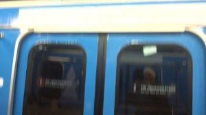 Поездка на Новогоднем составе по ЛДЛ. Перегон Сретенский бульвар - Трубная