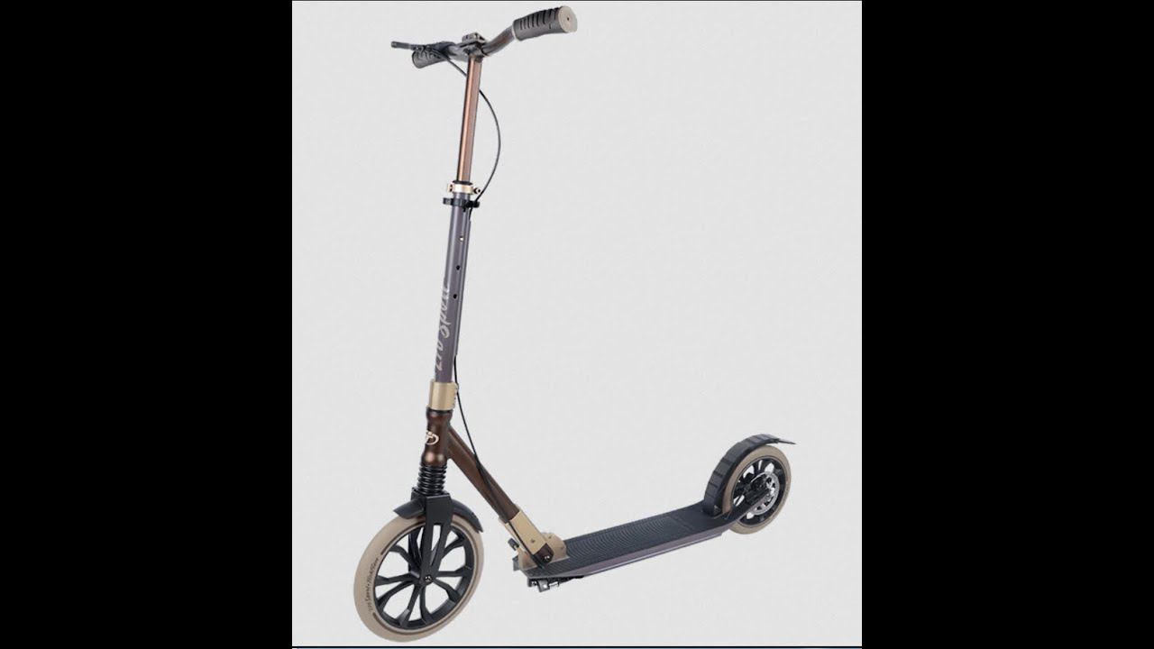 Tech Team Sport 270R самокат двухколесный со сборкой, Видеообзор. смотреть онлайн