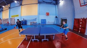 Настольный теннис ТАВИАК Таганрог , турнир 21.01.2024   Жуков.Ю против Павленко А.