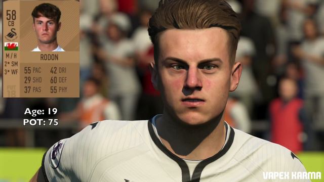 FIFA 18 Career Mode - Young Players Under 19-21 With Real Faces #5 смотреть онлайн