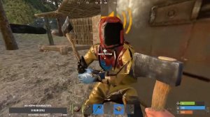 Играю в GRust (Garry's mod Rust)