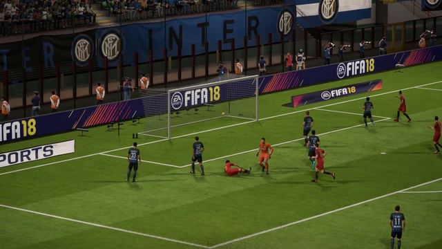 FIFA 18 - Inter Milan vs. AS Roma @ San Siro смотреть онлайн