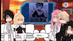 Tokyo Revengers react to Takemichi as Hanako || cringe sorry 💀 || Gacha art