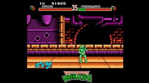 Teenage Mutant Ninja Turtles - Tournament Fighters (10 минут Gameplay)